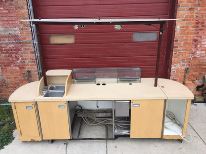 CORE CONCEPTS KIOSK 116" W x 34" D FREE SHIP