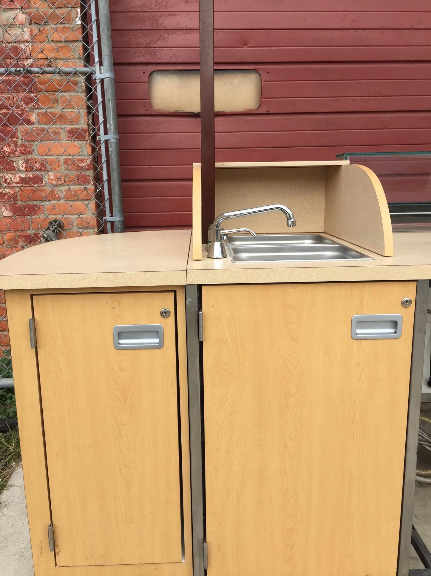 CORE CONCEPTS KIOSK 116" W x 34" D FREE SHIP