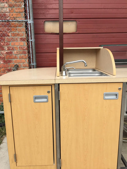 CORE CONCEPTS KIOSK 116" W x 34" D FREE SHIP