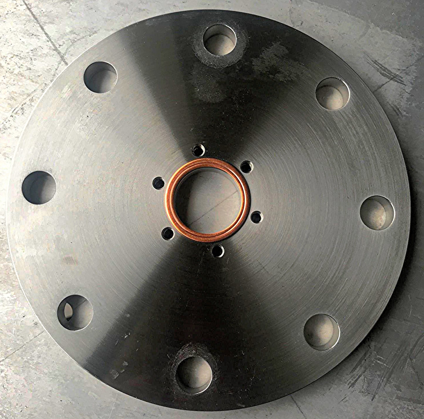 VARIAN MDC HAYWARD HPS DI HIGH VACUUM 6SIX WAY CONNECTOR with 9" PIPE END COVER