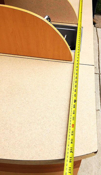 CORE CONCEPTS KIOSK 116" W x 34" D FREE SHIP