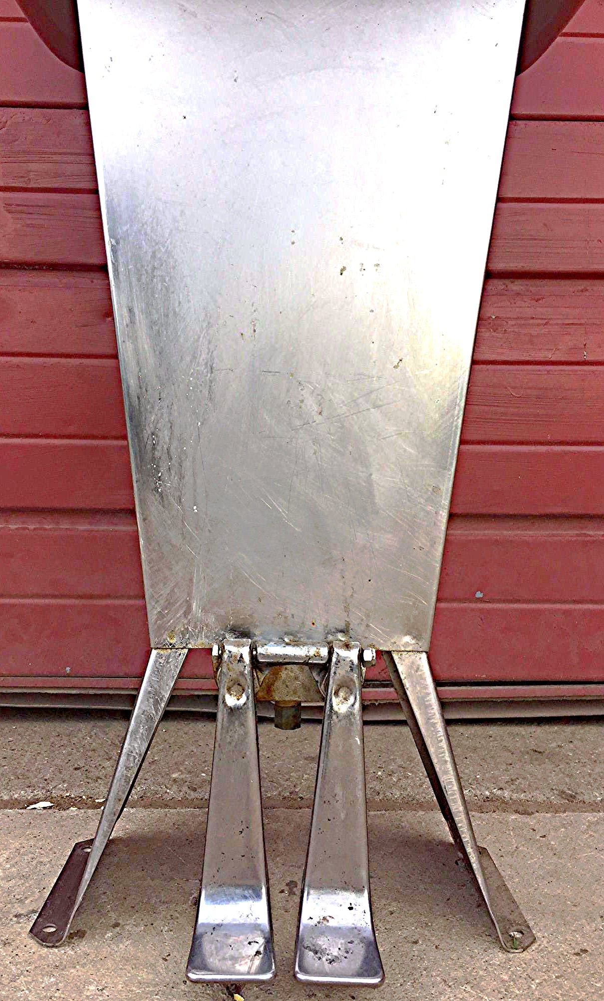 COLUMBIA 501 HANDS FREE HOT COLD FOOT OPERATED KITCHEN RESTAURANT SINK FREE SHIP