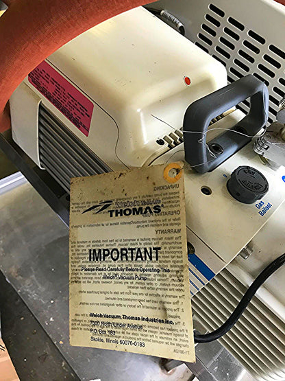 LABCONCO 7811000 CentriVap Freeze Dry WELCH ALLYN 8912A Pump MANUAL WATCH VIDEO