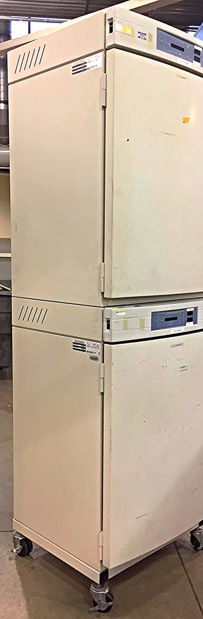 FORMA SCIENTIFIC 3110 CO2 DOUBLE INCUBATOR with WHEEL CART WATCH VIDEO FREE SHIP