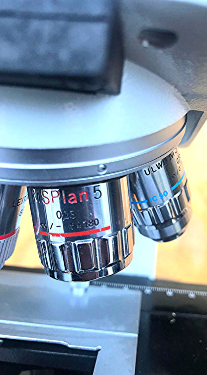 LEICA LEITZ LABORLUX S PHASE CONTRAST MICROSCOPE STAGE 4 OBJECTIVES WATCH VIDEO