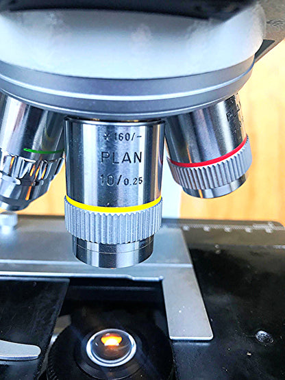 LEICA LEITZ LABORLUX S PHASE CONTRAST MICROSCOPE STAGE 4 OBJECTIVES WATCH VIDEO