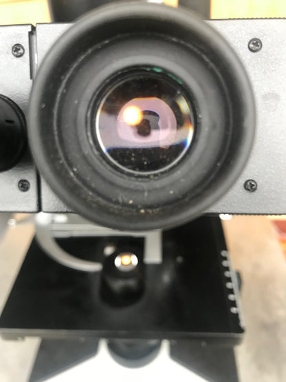 LEICA LEITZ LABORLUX S PHASE CONTRAST MICROSCOPE STAGE 4 OBJECTIVES WATCH VIDEO