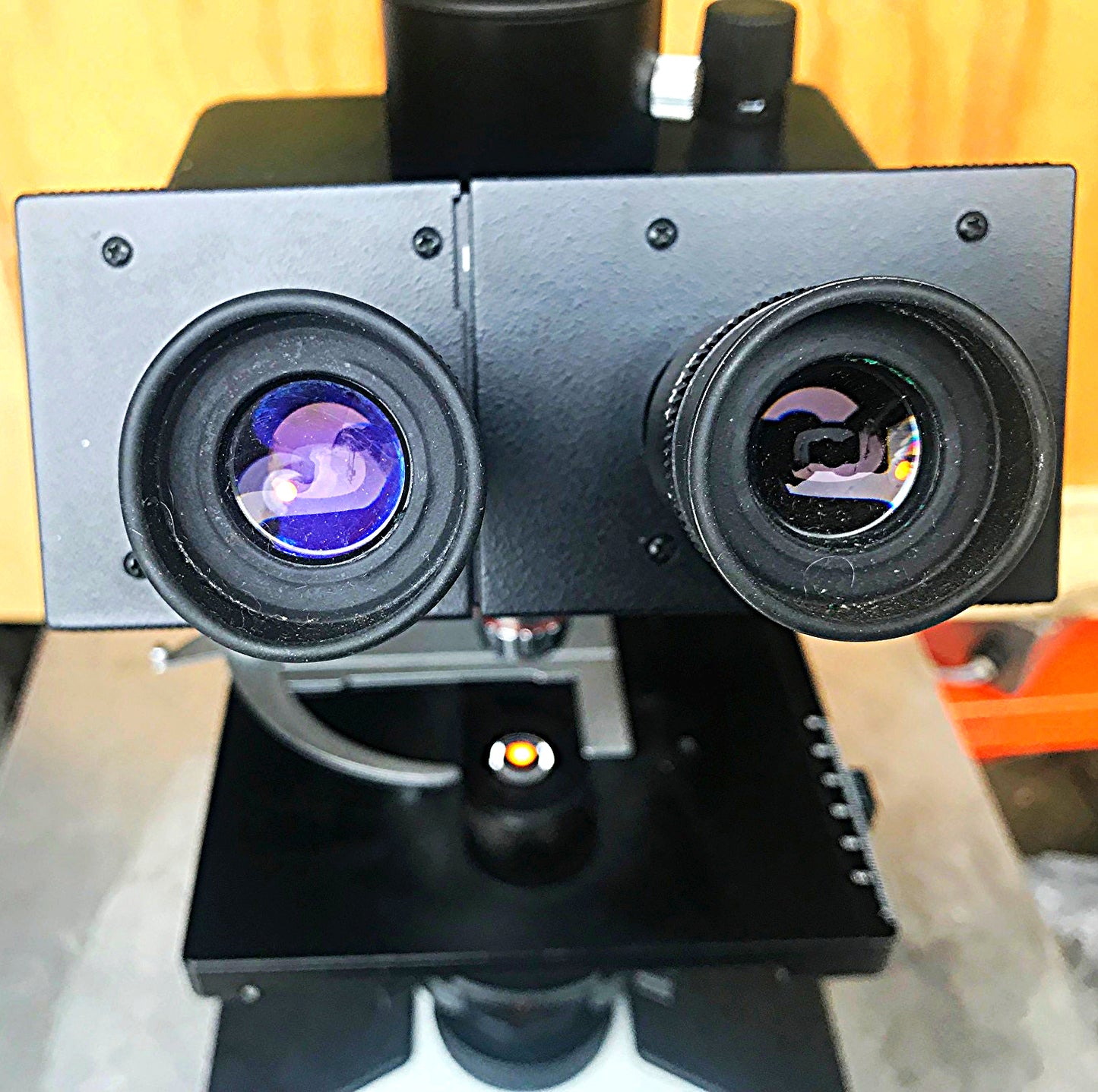 LEICA LEITZ LABORLUX S PHASE CONTRAST MICROSCOPE STAGE 4 OBJECTIVES WATCH VIDEO