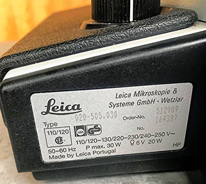 LEICA LEITZ LABORLUX S PHASE CONTRAST MICROSCOPE STAGE 4 OBJECTIVES WATCH VIDEO