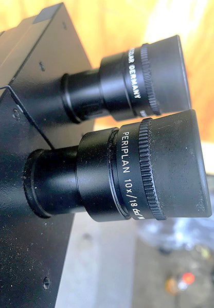 LEICA LEITZ LABORLUX S PHASE CONTRAST MICROSCOPE STAGE 4 OBJECTIVES WATCH VIDEO