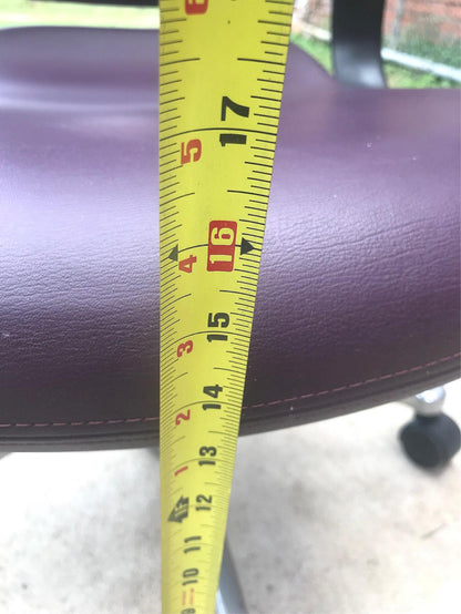 6 HERMAN MILLER EQUA FAUX LEATHER SWIVEL OFFICE ARMCHAIR CONTEMPORARY MODERN