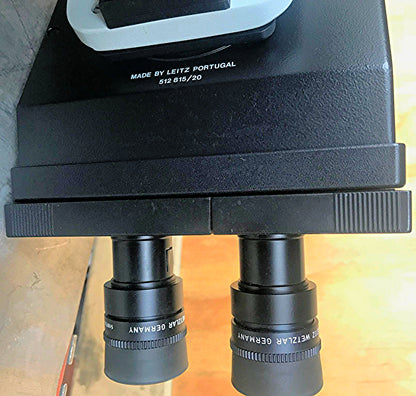 LEICA LEITZ LABORLUX S PHASE CONTRAST MICROSCOPE STAGE 4 OBJECTIVES WATCH VIDEO