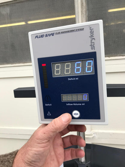 STRYKER 502-000-001/H111 FLUID SAFE MANAGEMENT PUMP SYSTEM 502000-002 WatchVIDEO