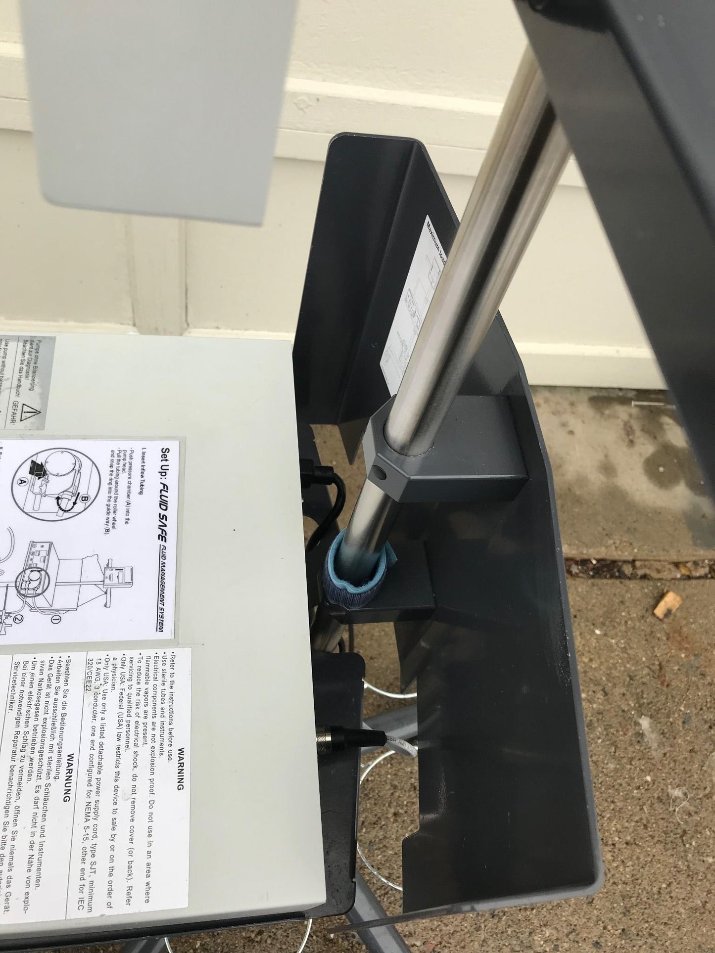 STRYKER 502-000-001/H111 FLUID SAFE MANAGEMENT PUMP SYSTEM 502000-002 WatchVIDEO