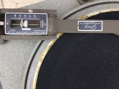 VINTAGE GATES TURNTABLE GRAY RESEARCH 106-SP TONEARM TRANSCRIPTION FREESHIPPING