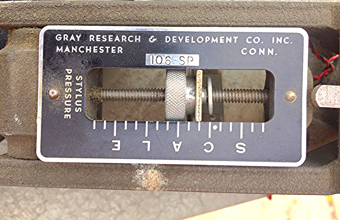 VINTAGE GATES TURNTABLE GRAY RESEARCH 106-SP TONEARM TRANSCRIPTION FREESHIPPING