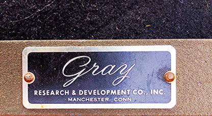 VINTAGE GATES TURNTABLE GRAY RESEARCH 106-SP TONEARM TRANSCRIPTION FREESHIPPING