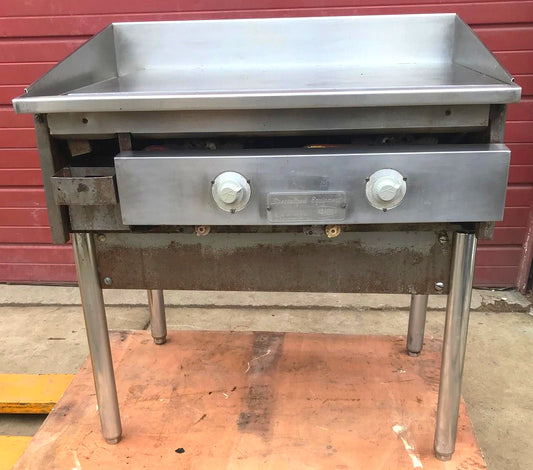 KEATING MIRACLEAN 36FLD NATURAL GAS GRILL GRIDDLE 36 x 24 & STAND FREE SHIPPING