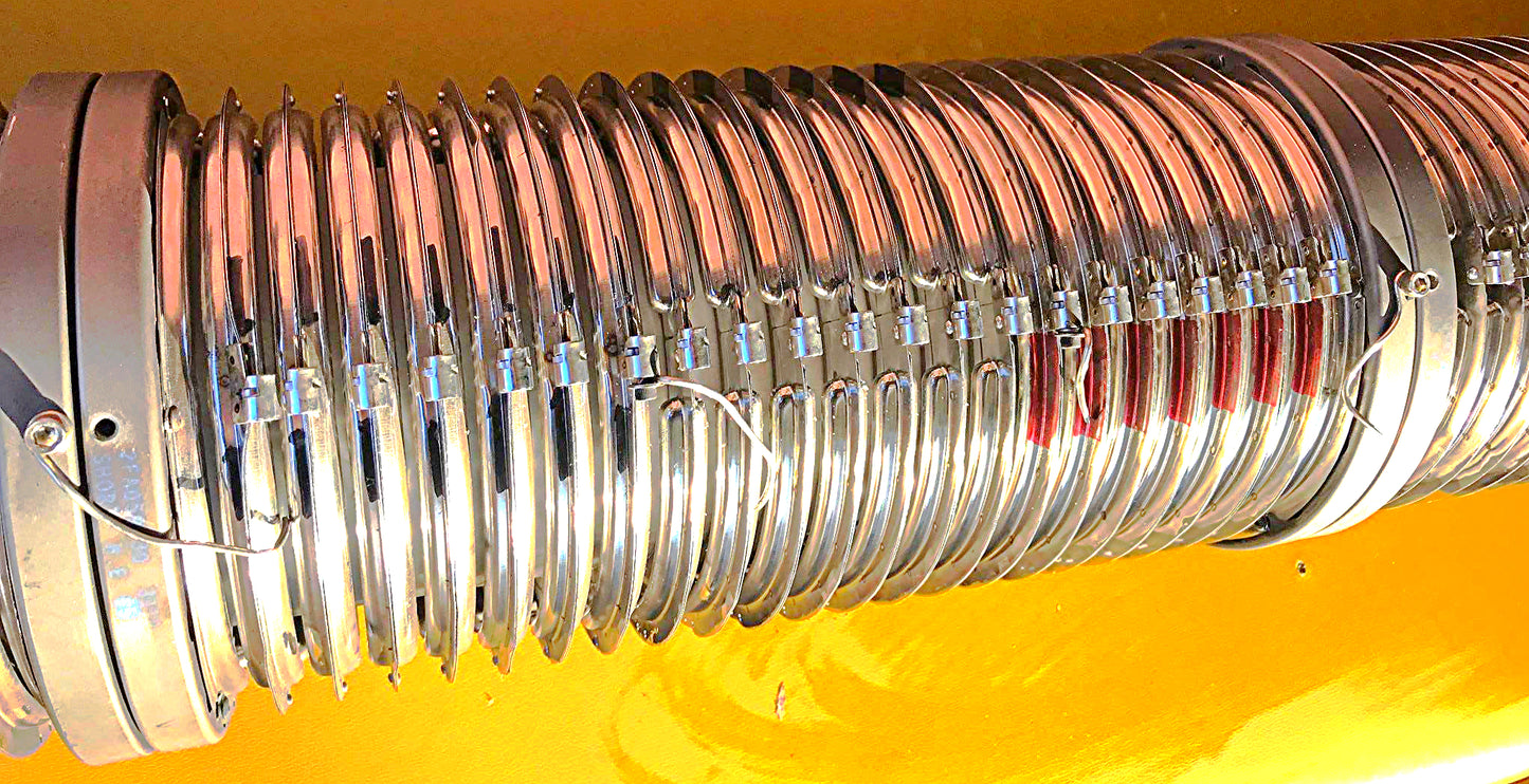 HOFSTRA PARTICLE ACCELERATOR TUBE TITANIUM NATIONAL ELECTROSTATIC TESLA ION COIL