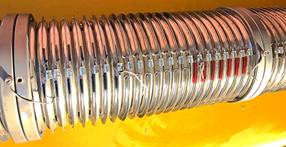 HOFSTRA PARTICLE ACCELERATOR TUBE TITANIUM NATIONAL ELECTROSTATIC TESLA ION COIL