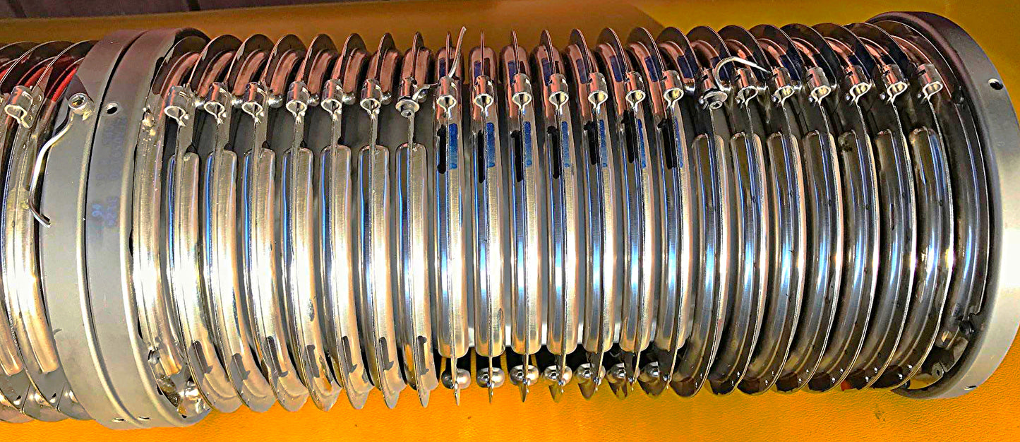 HOFSTRA PARTICLE ACCELERATOR TUBE TITANIUM NATIONAL ELECTROSTATIC TESLA ION COIL