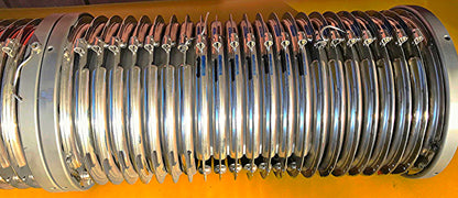 HOFSTRA PARTICLE ACCELERATOR TUBE TITANIUM NATIONAL ELECTROSTATIC TESLA ION COIL