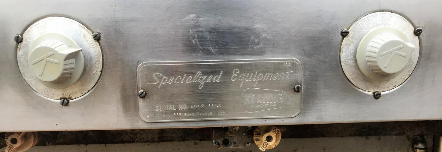 KEATING MIRACLEAN 36FLD NATURAL GAS GRILL GRIDDLE 36 x 24 & STAND FREE SHIPPING