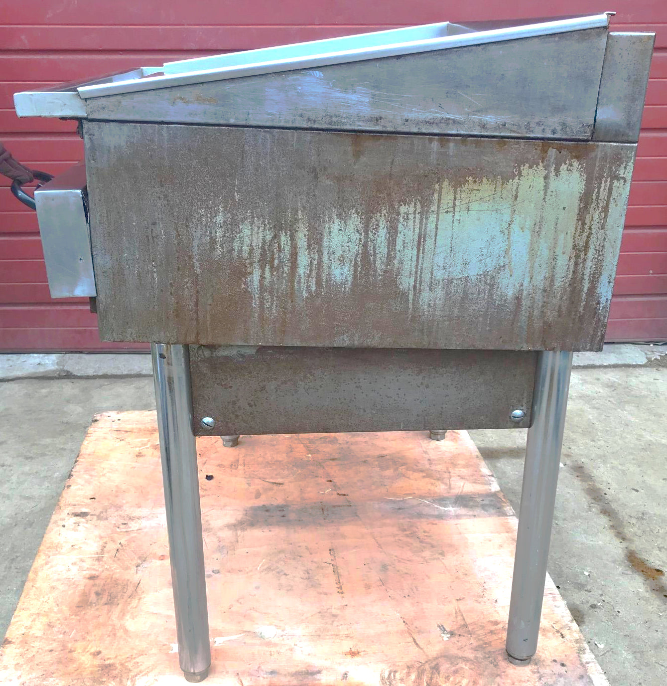 KEATING MIRACLEAN 36FLD NATURAL GAS GRILL GRIDDLE 36 x 24 & STAND FREE SHIPPING