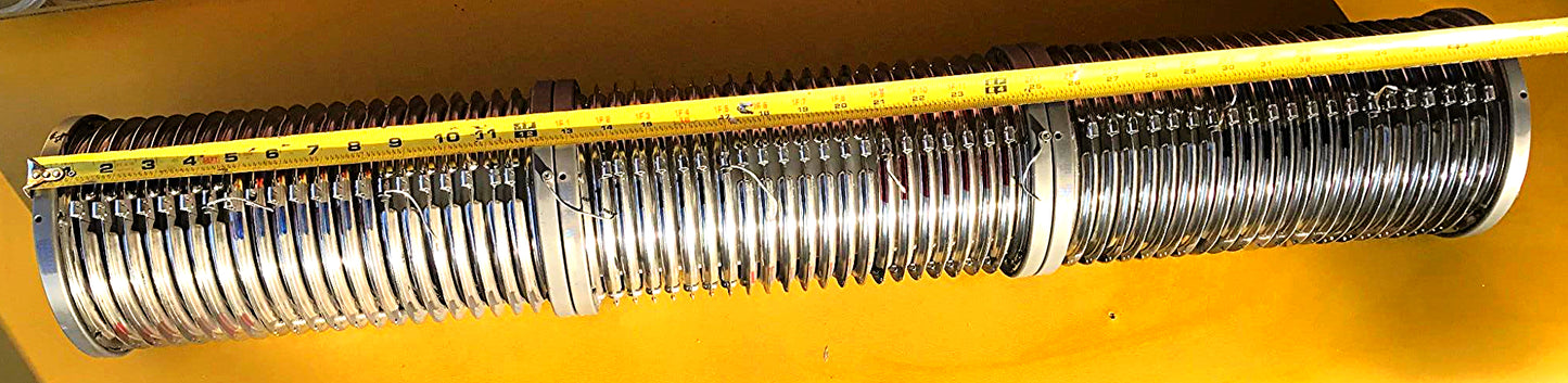 HOFSTRA PARTICLE ACCELERATOR TUBE TITANIUM NATIONAL ELECTROSTATIC TESLA ION COIL