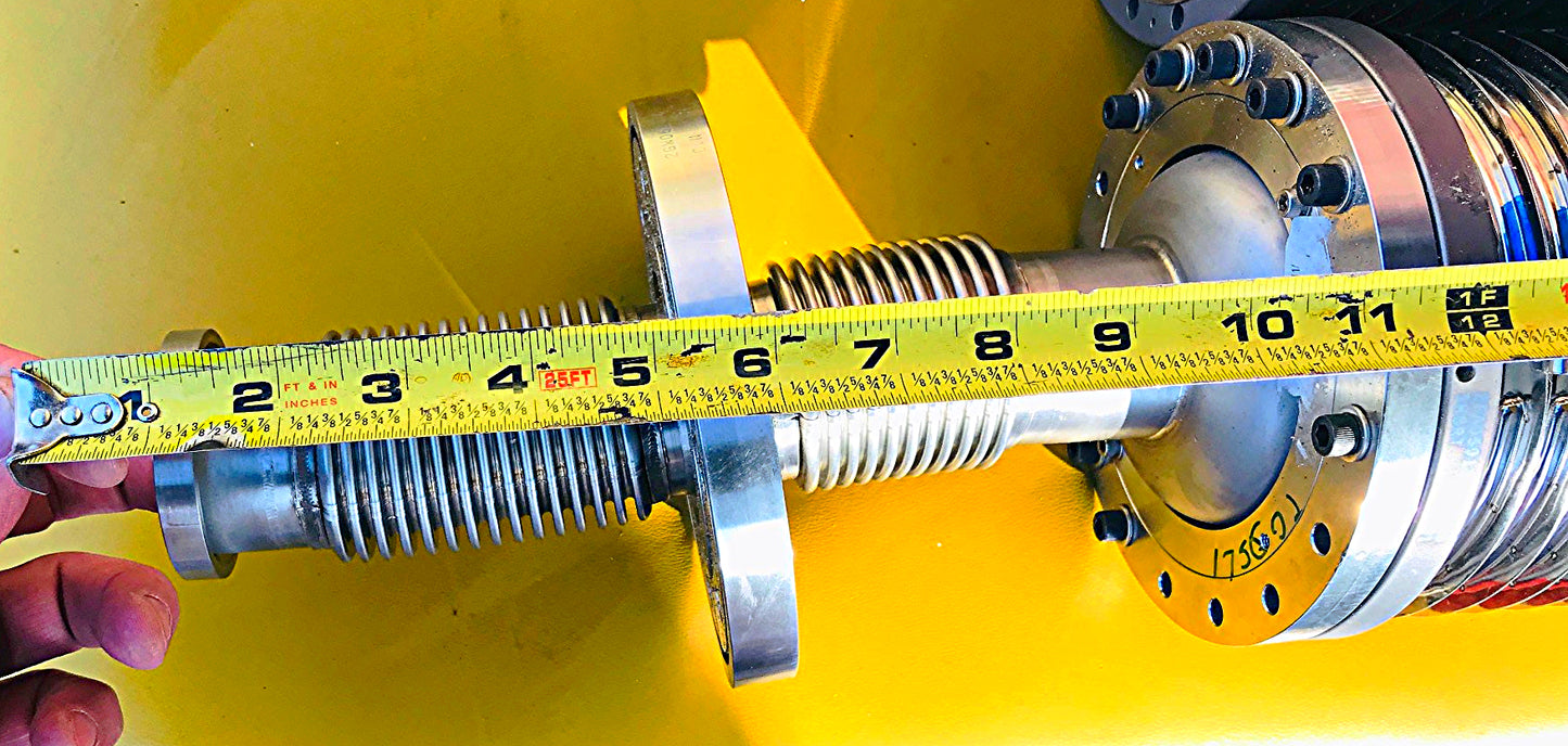 HOFSTRA PARTICLE ACCELERATOR TUBE TITANIUM NATIONAL ELECTROSTATIC TESLA ION COIL