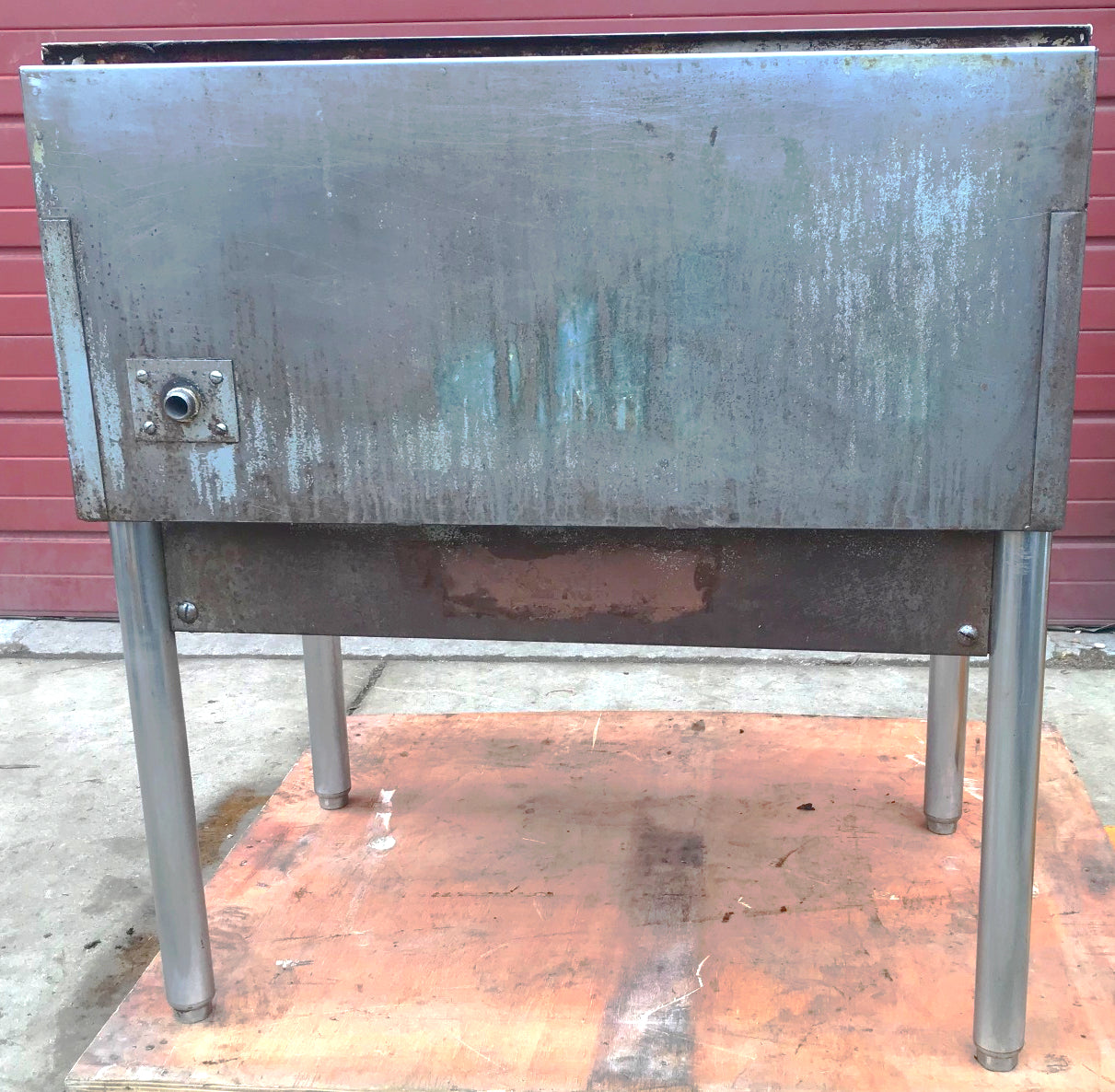 KEATING MIRACLEAN 36FLD NATURAL GAS GRILL GRIDDLE 36 x 24 & STAND FREE SHIPPING