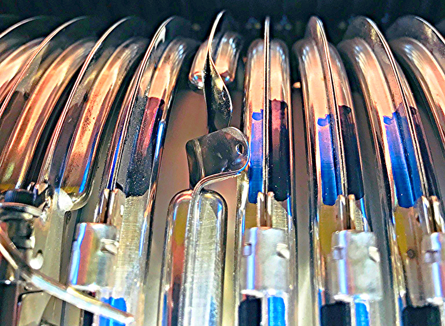 HOFSTRA PARTICLE ACCELERATOR TUBE TITANIUM NATIONAL ELECTROSTATIC TESLA ION COIL