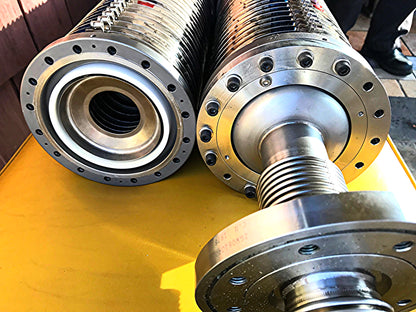 HOFSTRA PARTICLE ACCELERATOR TUBE TITANIUM NATIONAL ELECTROSTATIC TESLA ION COIL