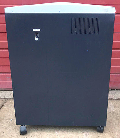 FELLOWES C-380C HIGH SPEED 2HP CROSSCUT INDUSTRIAL PAPER SHREDDER WATCH VIDEO