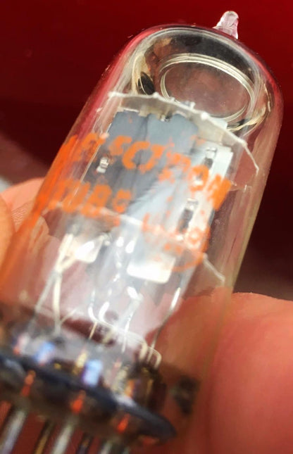 5 VACUUM TUBE TUBES RCA 6AN8A INSIDE ORIGINAL BOXES BOX NEW OLD STOCK BOXSET