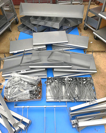 ARAMARK MERCHANDISER STORE DELI RETAIL RACK CART DISPLAY STAND SHOWCASE WatchVID