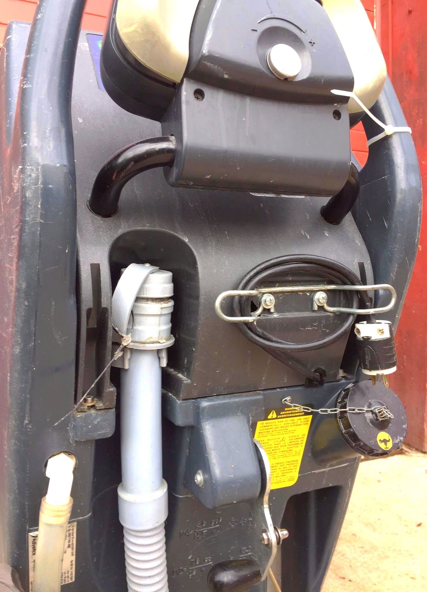 NILFISK ADVANCE ADFINITY 24D ECOFLEX WALK BEHIND FLOOR SCRUBER WATCHVIDEOFREESHI