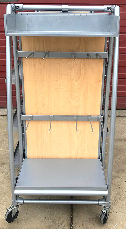 ARAMARK MERCHANDISER STORE DELI RETAIL RACK CART DISPLAY STAND SHOWCASE WatchVID