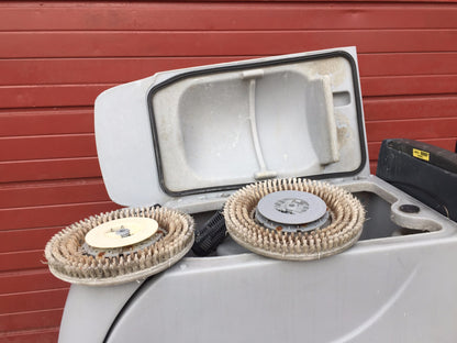 NILFISK ADVANCE ADFINITY 24D ECOFLEX WALK BEHIND FLOOR SCRUBER WATCHVIDEOFREESHI