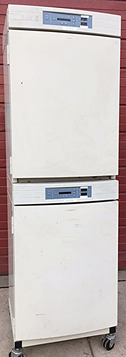 FORMA SCIENTIFIC 3110 CO2 DOUBLE INCUBATOR with WHEEL CART WATCH VIDEO FREE SHIP