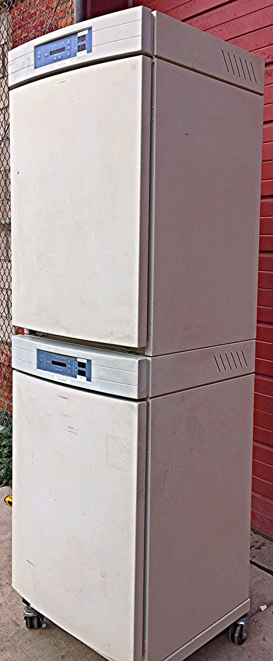 FORMA SCIENTIFIC 3110 CO2 DOUBLE INCUBATOR with WHEEL CART WATCH VIDEO FREE SHIP