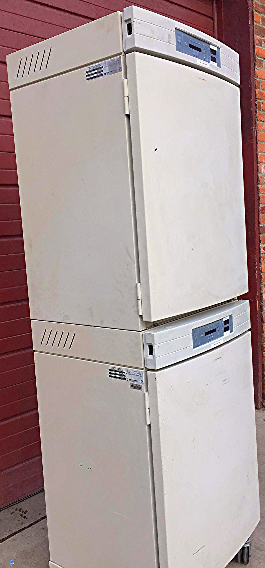 FORMA SCIENTIFIC 3110 CO2 DOUBLE INCUBATOR with WHEEL CART WATCH VIDEO FREE SHIP