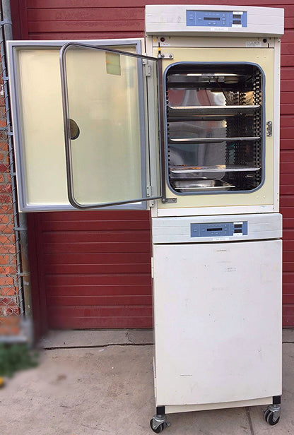 FORMA SCIENTIFIC 3110 CO2 DOUBLE INCUBATOR with WHEEL CART WATCH VIDEO FREE SHIP