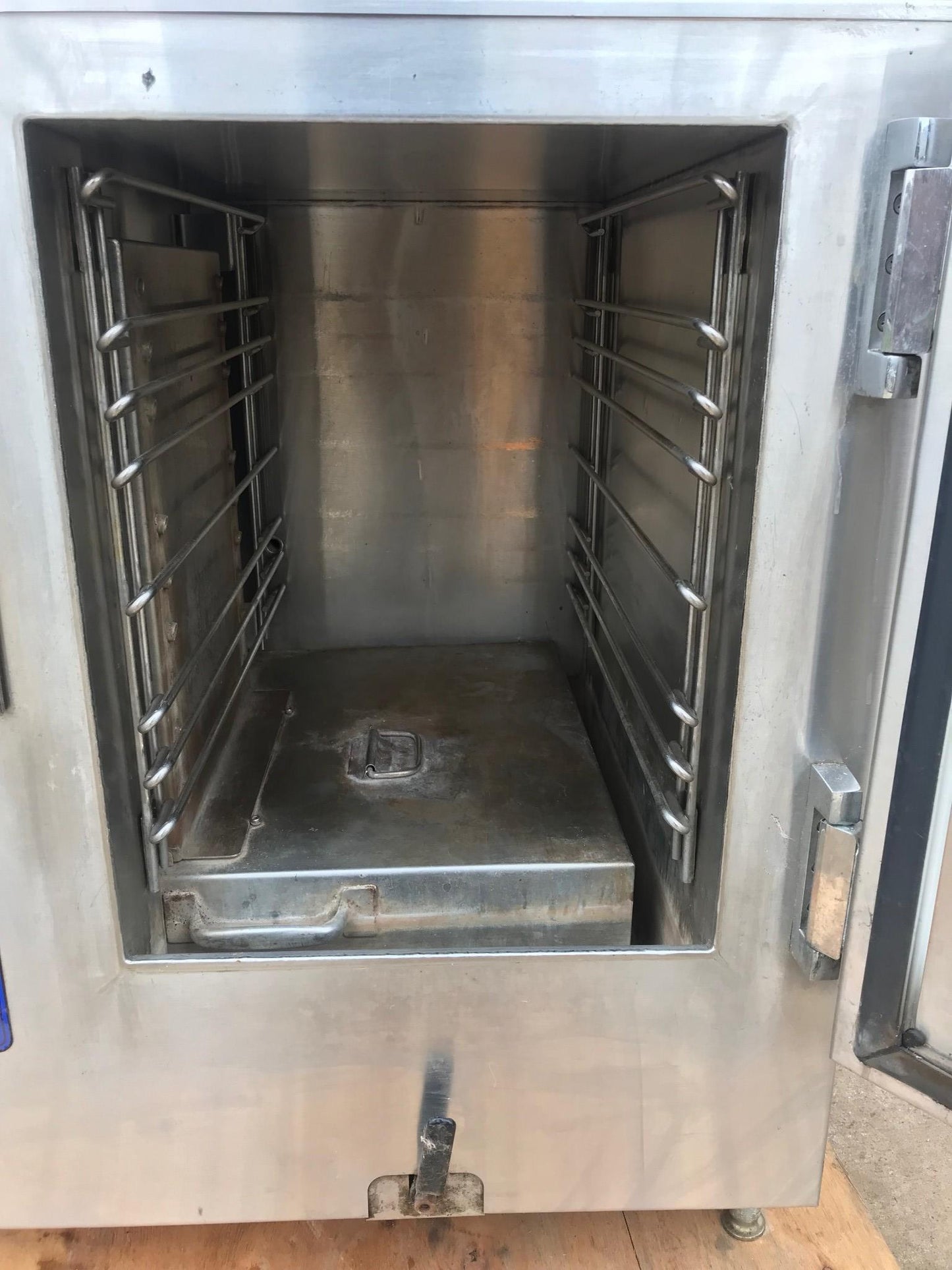 ACS STRAIGHT STEAM SG-6 NATURAL GAS CONVECTION BOILERLESS STEAMER FREE SHIPPING