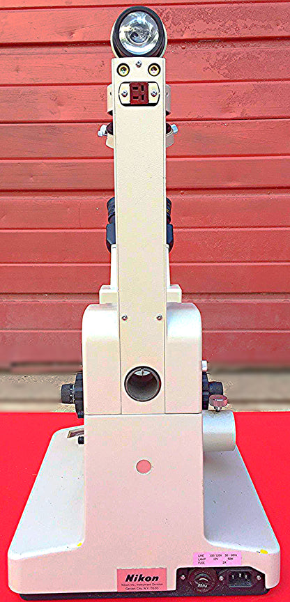 NIKON DIAPHOT MICROSCOPE BODY with 2 CFW10x EYEPIECES STAGE MOUNT FREE SHIPPING