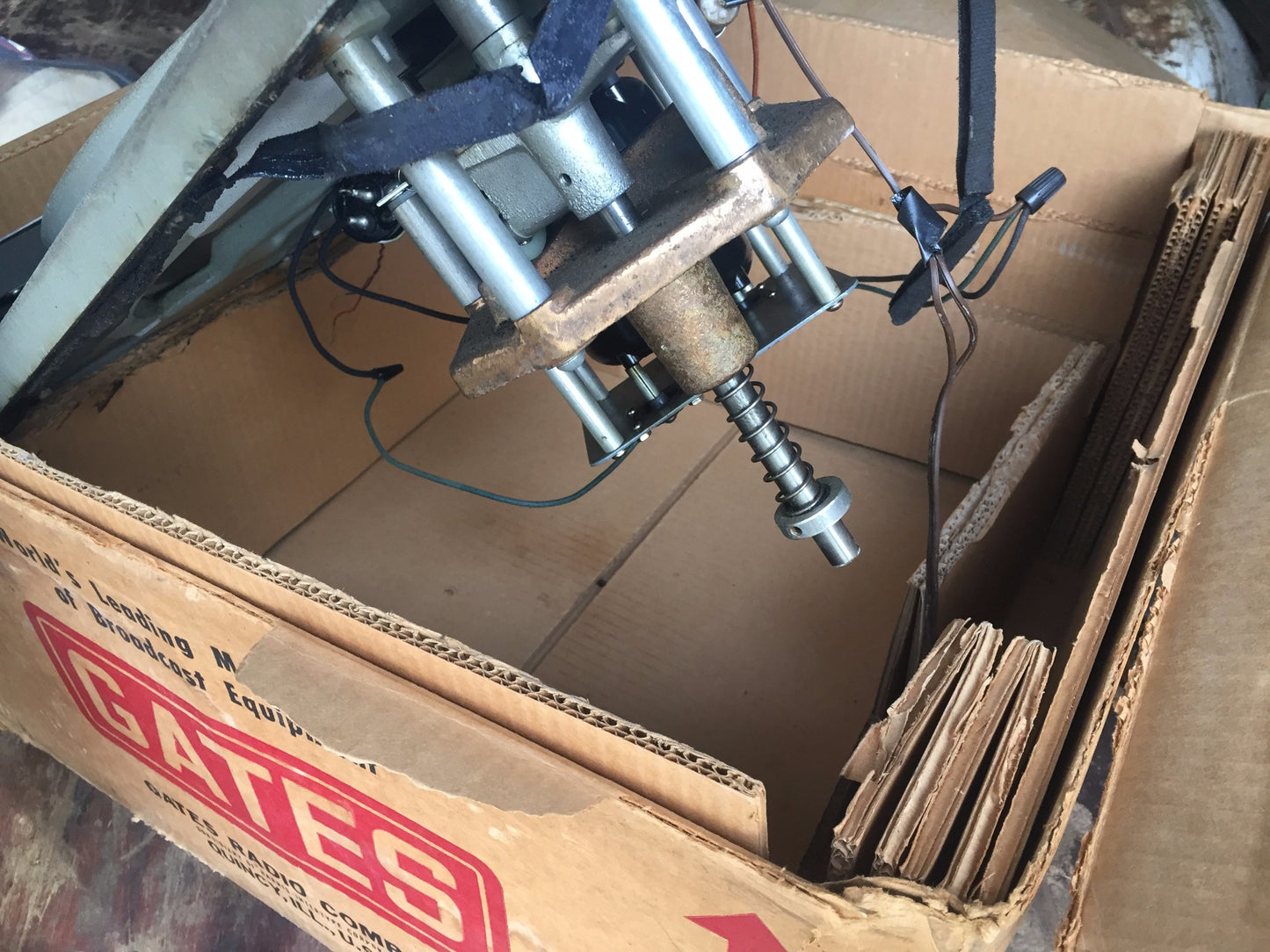 VINTAGE GATES TURNTABLE GRAY RESEARCH 106-SP TONEARM TRANSCRIPTION FREESHIPPING