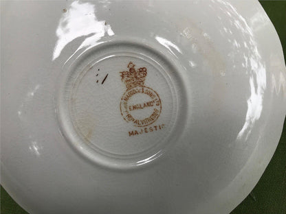 MAJESTIC MADDOCK & SONS 91 PIECE MULTICOLORED GOLDTRIM ENGLISH CHINA SET PERFECT