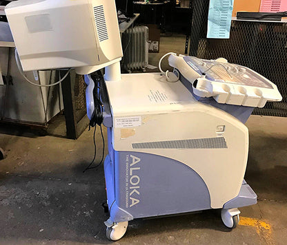 ALOKA PROSOUND SSD ALPHA 5 OB / GYN ULTRASOUND w/ UST-9126 TRANSDUCER FREE SHIP