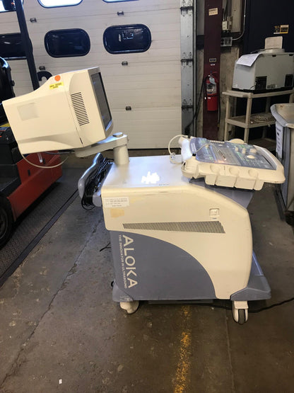 ALOKA PROSOUND SSD ALPHA 5 OB / GYN ULTRASOUND w/ UST-9126 TRANSDUCER FREE SHIP