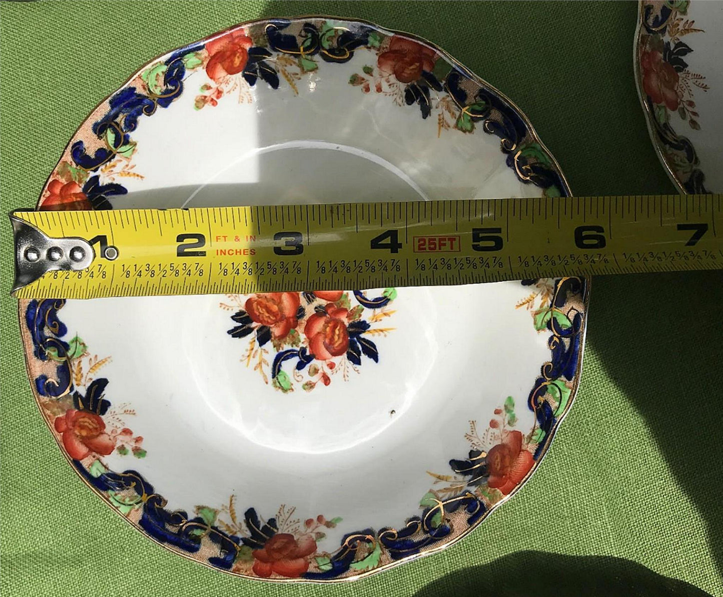 MAJESTIC MADDOCK & SONS 91 PIECE MULTICOLORED GOLDTRIM ENGLISH CHINA SET PERFECT